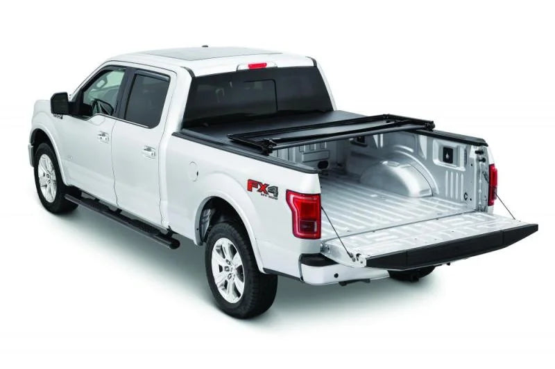 Tonno Pro 15-19 Ford F-150 5.5ft Styleside Tonno Fold Tri-Fold Tonneau Cover - Installation View