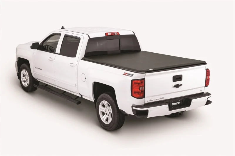 Tonno Pro 2019 GMC Sierra 1500 Fleets 6.6ft Bed Tonno Fold Tri-Fold Tonneau Cover - Side View