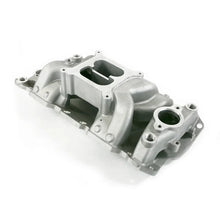 Load image into Gallery viewer, Top Street Performance Air Gap Intake Satin Dual Plane 82026 fits 1957-1995 SBC