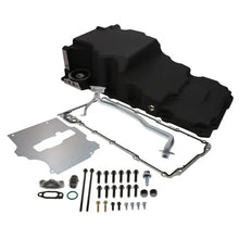 Load image into Gallery viewer, Top Street Performance LS Low Profile Retrofit Black Oil Pan 81075BK