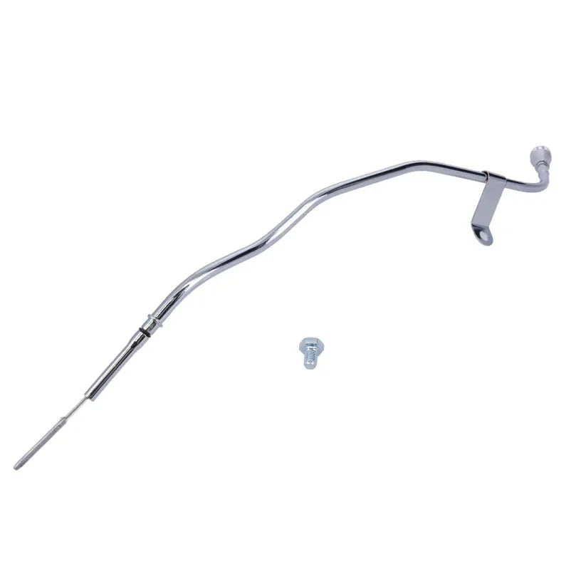 Top Street Performance LS Oil Dipstick Billet Chrome Handle and Tube 81079C