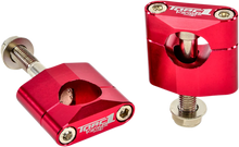 Load image into Gallery viewer, Torc1 Racing Bar Mount - Oversized - Red - Main Product View