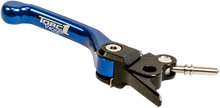 Load image into Gallery viewer, Torc1 Racing Brake Lever - Flex - Blue - Main Product View