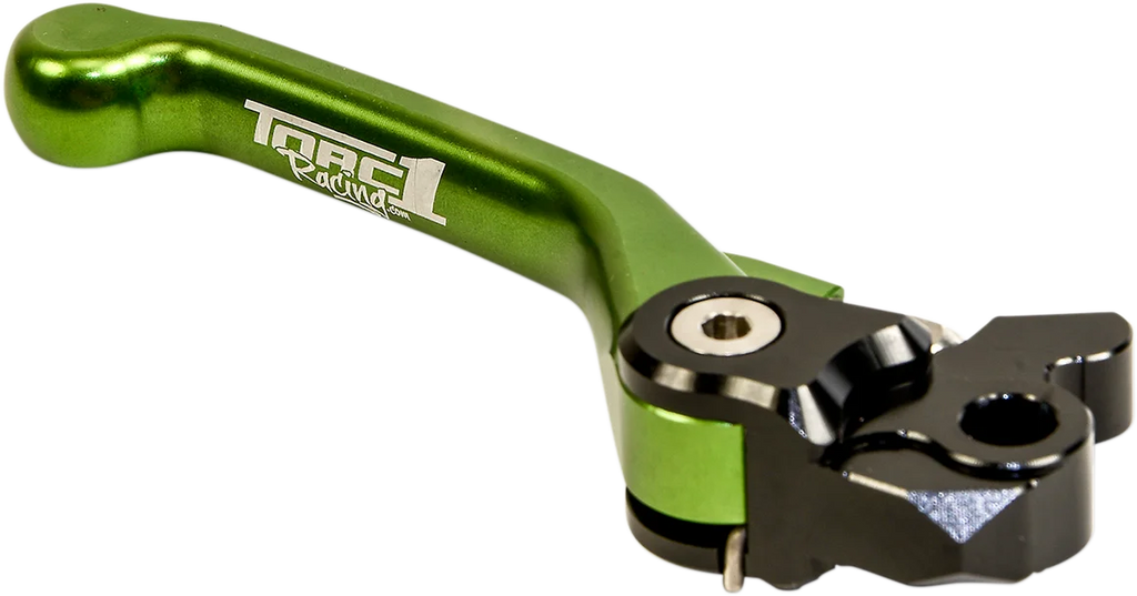 Torc1 Racing Brake Lever - Flex - Green - Main Product View