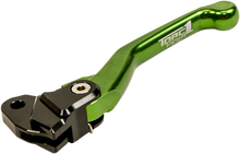 Load image into Gallery viewer, Torc1 Racing Brake Lever - Flex - Green - Side View