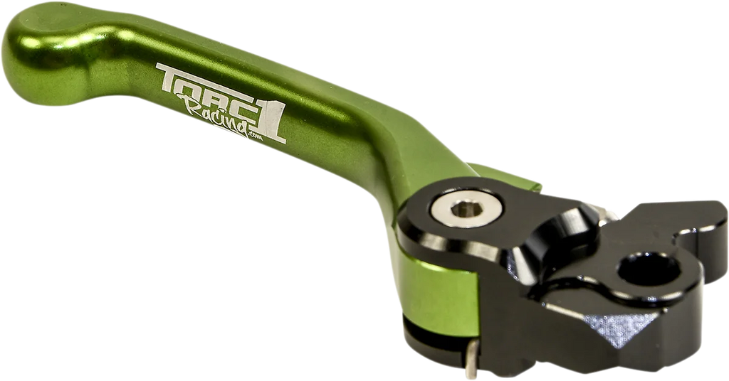 Torc1 Racing Brake Lever - Flex - Green - Main Product View