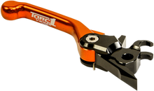 Load image into Gallery viewer, Torc1 Racing Brake Lever - Flex - Orange - Main Product View