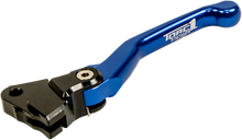 Load image into Gallery viewer, Torc1 Racing Clutch Lever - Flex - Blue - Main Product View