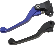 Load image into Gallery viewer, Torc1 Racing Clutch Lever - Flex - Blue - Main Product View