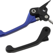 Load image into Gallery viewer, Torc1 Racing Clutch Lever - Flex - Blue - Main Product View