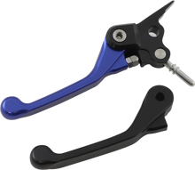 Load image into Gallery viewer, Torc1 Racing Clutch Lever - Flex - Blue - Main Product View