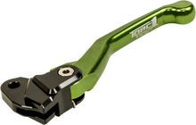 Load image into Gallery viewer, Torc1 Racing Clutch Lever - Flex - Green - Main Product View