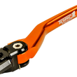 Load image into Gallery viewer, Torc1 Racing Clutch Lever - Flex - Orange - Main Product View