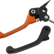 Load image into Gallery viewer, Torc1 Racing Clutch Lever - Flex - Orange - Main Product View