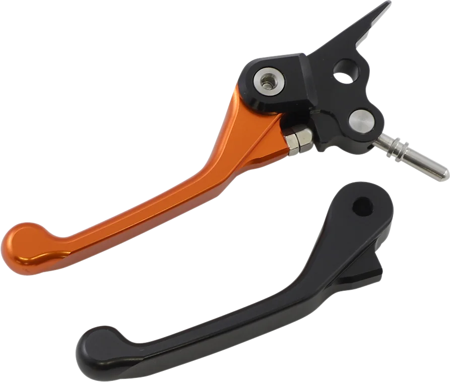 Torc1 Racing Clutch Lever - Flex - Orange - Main Product View
