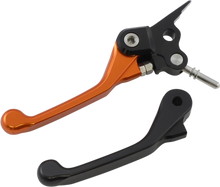 Load image into Gallery viewer, Torc1 Racing Clutch Lever - Flex - Orange - Main Product View