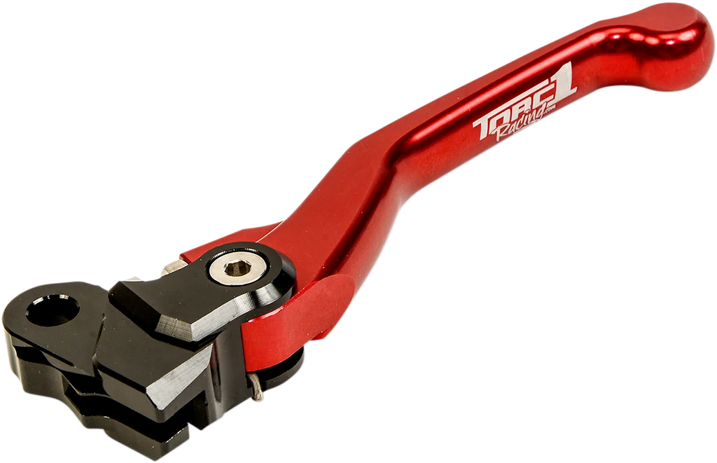 Torc1 Racing Clutch Lever - Flex - Red - Main Product View