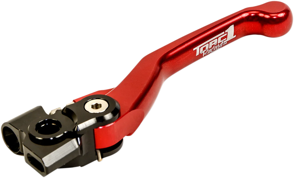 Torc1 Racing Clutch Lever - Flex - Red - Main Product View