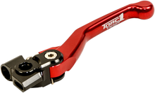 Load image into Gallery viewer, Torc1 Racing Clutch Lever - Flex - Red - Main Product View