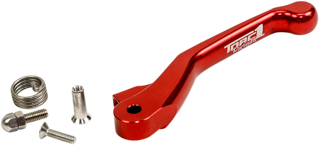 Torc1 Racing Clutch Lever - Flex - Replacement - Red - Main Product View