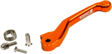 Load image into Gallery viewer, Torc1 Racing Clutch Lever - Flex - Replacement - Red - Side View