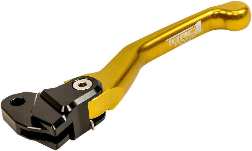Torc1 Racing Clutch Lever - Flex - Yellow - Main Product View
