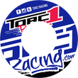 Load image into Gallery viewer, Torc1 Racing Grip Donuts - Blue/White - Main Product View