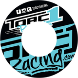 Torc1 Racing Grip Donuts - Gray/Black