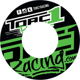 Torc1 Racing Grip Donuts - Green/Black