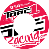 Torc1 Racing Grip Donuts - Orange/White