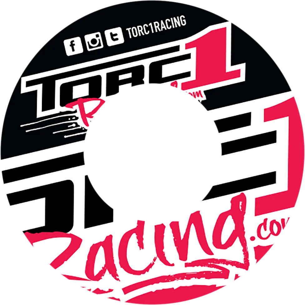 Torc1 Racing Grip Donuts - Red/Black - Main Product View
