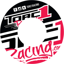 Load image into Gallery viewer, Torc1 Racing Grip Donuts - Red/Black - Main Product View