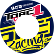 Load image into Gallery viewer, Torc1 Racing Grip Donuts - Yellow/Blue - Main Product View