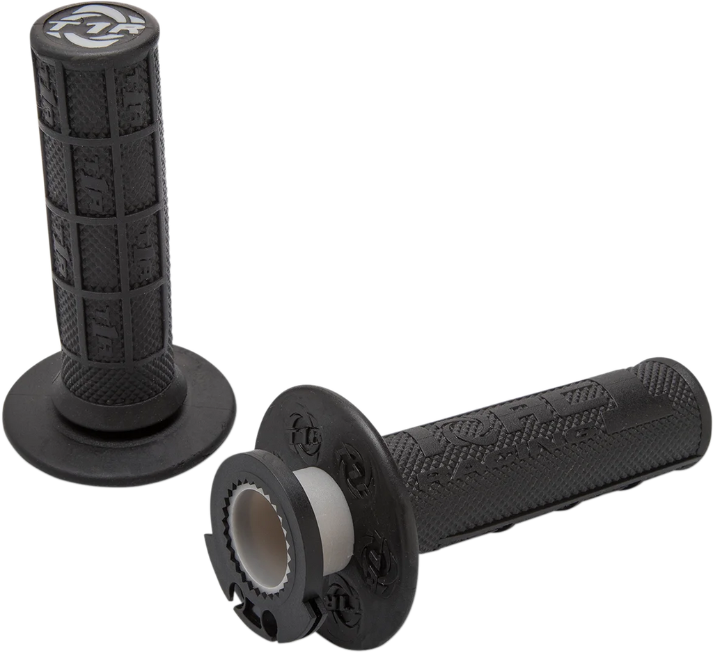 Torc1 Racing Grips - Defy - Lock-On - 4-Stroke - Black - Main Product View