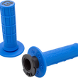 Load image into Gallery viewer, Torc1 Racing Grips - Defy - Lock-On - 4-Stroke - Blue - Main Product View
