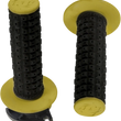 Load image into Gallery viewer, Torc1 Racing Grips - Defy - Lock-On - Black/Yellow - Main Product View