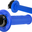 Load image into Gallery viewer, Torc1 Racing Grips - Defy - Lock-On - Blue - Main Product View
