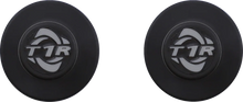 Load image into Gallery viewer, Torc1 Racing Grips - Defy - Lock-On - Diamond - KEV-TEC Ballistic Rubber - Black - Side View