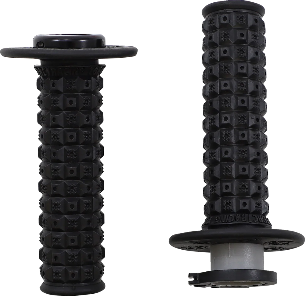 Torc1 Racing Grips - Defy - Lock-On - KEV-TEC Ballistic Rubber - Black - Main Product View