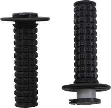 Load image into Gallery viewer, Torc1 Racing Grips - Defy - Lock-On - KEV-TEC Ballistic Rubber - Black - Main Product View