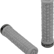 Load image into Gallery viewer, Torc1 Racing Grips - Defy - Lock-On - Soft Gray/Black - Main Product View