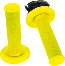 Load image into Gallery viewer, Torc1 Racing Grips - Defy - Lock-On - Yellow - Main Product View
