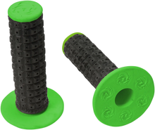 Load image into Gallery viewer, Torc1 Racing Grips - Enduro - Dual - MX - Black/Green - Main Product View