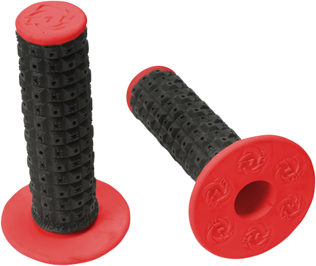 Torc1 Racing Grips - Enduro - Dual - MX - Black/Red - Main Product View