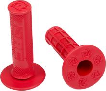 Load image into Gallery viewer, Torc1 Racing Grips - Holeshot - Soft - MX - Red - Main Product View