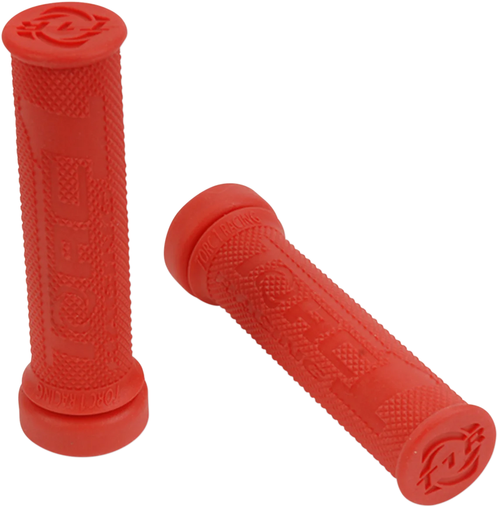 Torc1 Racing Grips - Hotlap - ATV - Soft - Red - Main Product View