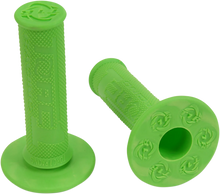 Load image into Gallery viewer, Torc1 Racing Grips - Hotlap - MX - Soft - Green - Main Product View