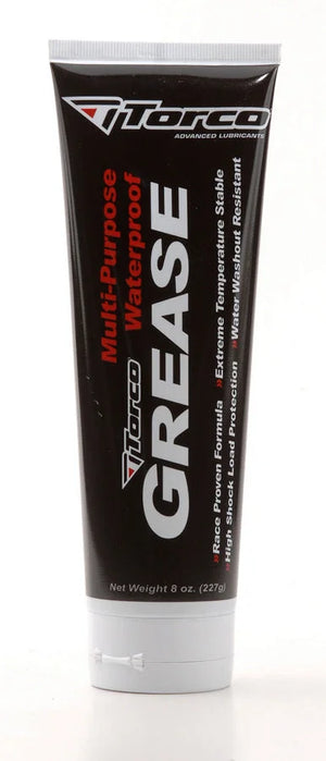 Torco Racing Oils Multi-Purpose Waterproof Grease Case12x8-oz. T300160Z