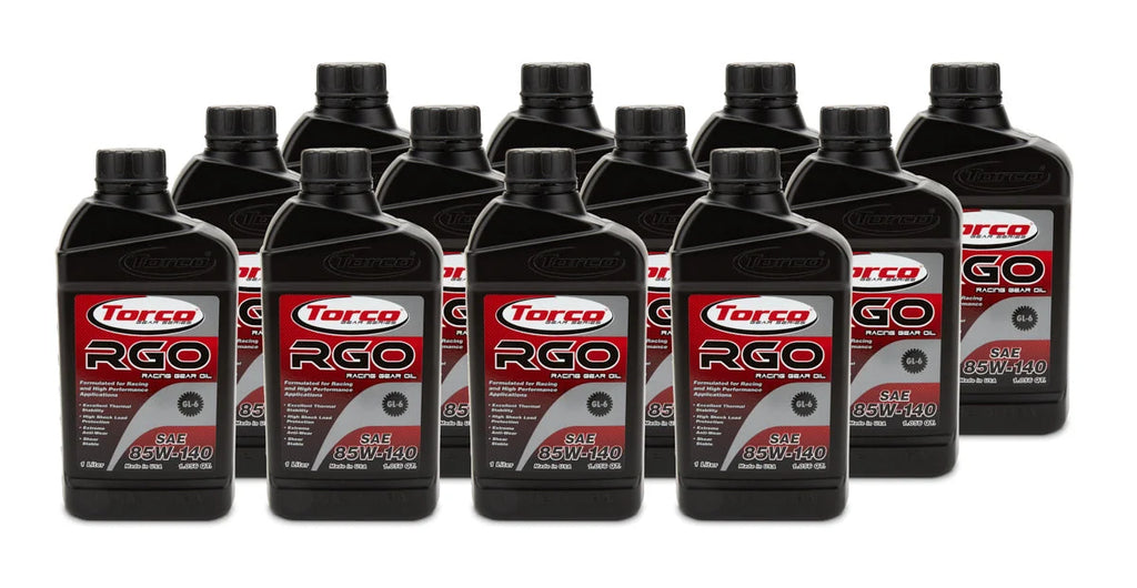 Torco Racing Oils RGO 85w140 Racing Gear Oil Case/12-1 Liter A248514C