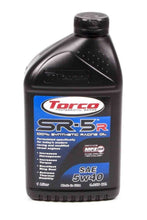 Load image into Gallery viewer, Torco Racing Oils SR-5R Synthetic Oil 5W40 1 Liter A150540CE